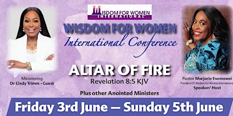 Wisdom For Women International Conference 2022 - Saturday 10:00-15:00 tickets