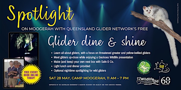 Spotlight on the Scenic Rim: FREE Greater Glider 'Dine & Shine'