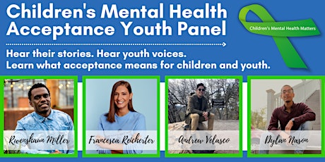 National Children's Mental Health Acceptance Week Youth Panel tickets
