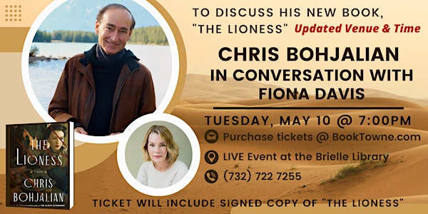 Join BookTowne in Welcoming Bestselling Author Chris Bohjalian