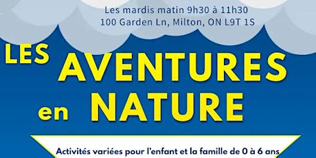 Les aventures en  Nature  à Mill Pond tickets