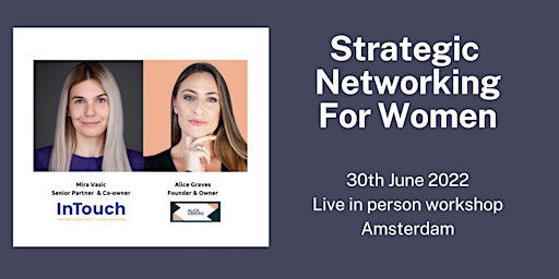 Strategic Networking For Women