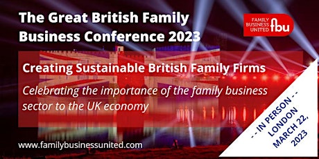 The Great British Family Business 2023 tickets