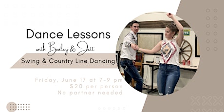 Dance Lessons by Bailey & Jett tickets