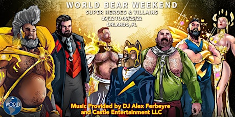 World Bear Weekend 2022: Sponsorships tickets