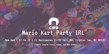 Mario Kart Party IRL tickets