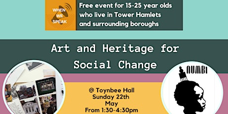 Art and heritage for social change tickets