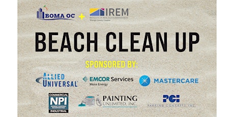 IYP Presents: BOMA OC & IREM OC Beach Clean Up