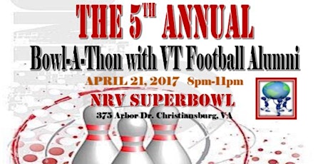 The 5th Annual DCF Bowl-A-Thon with VT Football Alumni