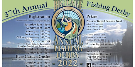 Big Lake Annual Fishing Derby 2022 tickets
