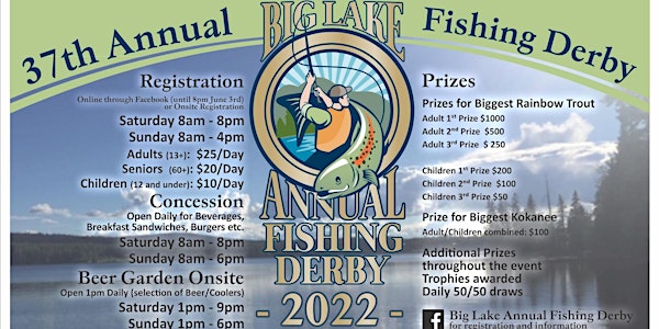 Big Lake Annual Fishing Derby 2022