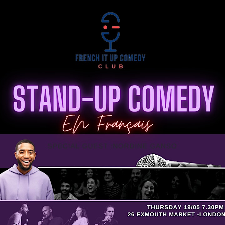 French it up Comedy X Guest Nordine Ganso image