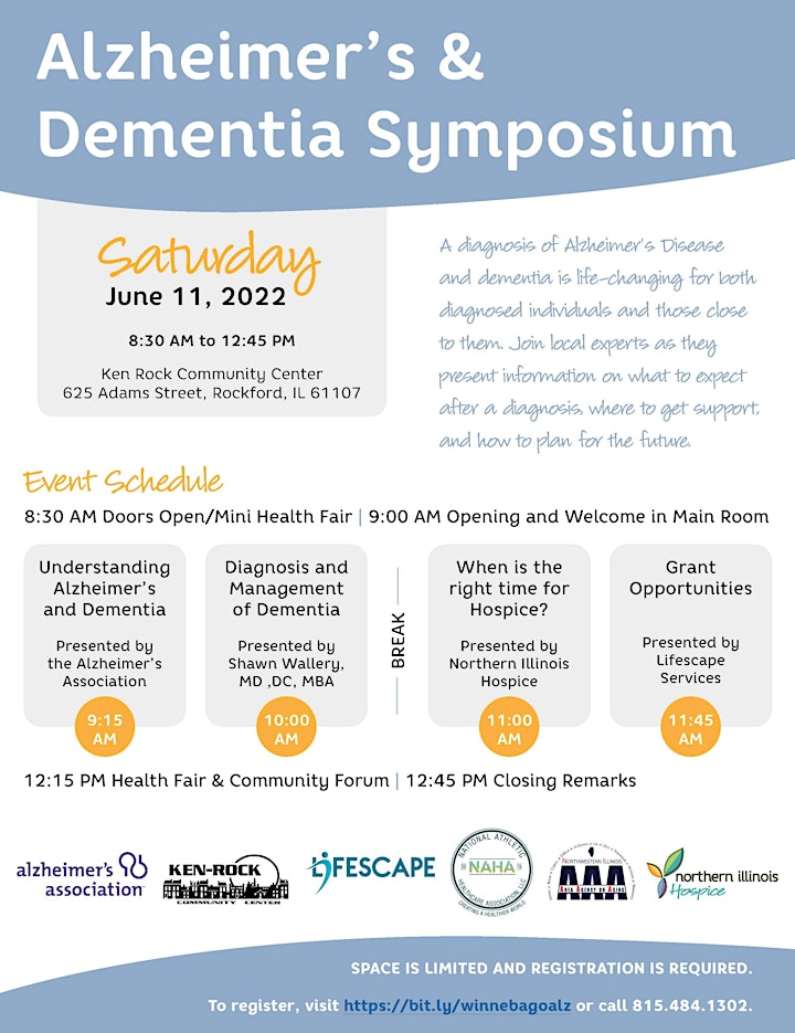 Winnebago County Alzheimer's and Dementia Symposium image