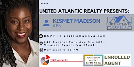 UAR x Kismet Madison, CPA Lunch & Learn tickets