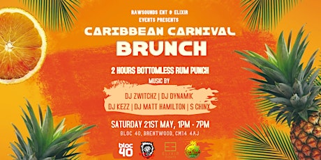 Caribbean Carnival Brunch @Bloc40 tickets