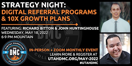 Utah DMC Presents: Strategy Night - May 18, 2022 tickets