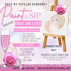 Hip Hop Paint and Sip tickets
