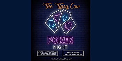 The Tipsy Cow - Poker Night
