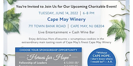 Cape Hope Charitable Event tickets