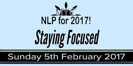 Staying Focused: NLP for 2017! primary image
