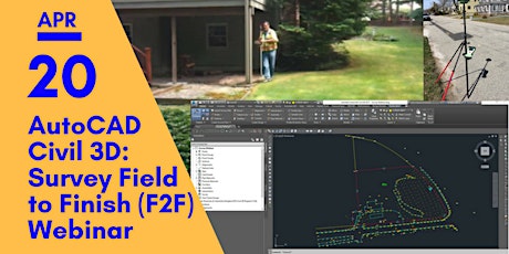 AutoCAD Civil 3D: Survey Field to Finish (F2F) Webinar primary image