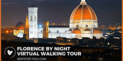 FLORENCE BY NIGHT VIRTUAL WALKING TOUR  - Under the Tuscan Moon, Italy