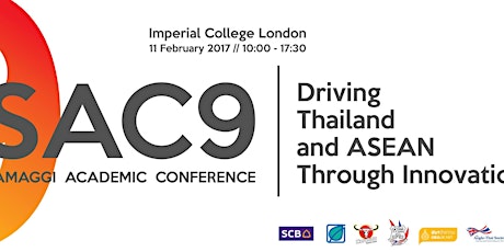 9th Samaggi Academic Conference: Driving Thailand and ASEAN Through Innovation. primary image