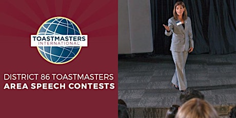 Toastmasters Division D Area 84 Evaluation and International Speech Contest primary image