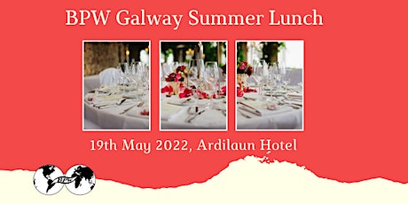 BPW Galway Summer Lunch tickets