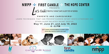 Let's talk! Baby Safe Sleep Monthly Pop-up Series