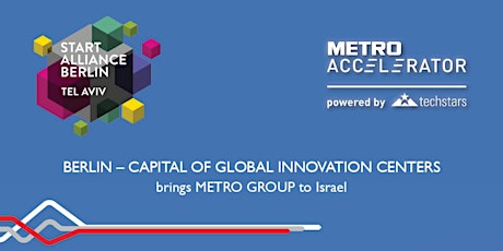 Berlin Partner brings....METRO GROUP and METRO Accelerator to ISRAEL!!!