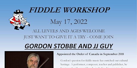 Gord Stobbe and JJ Guy Fiddle Workshop tickets