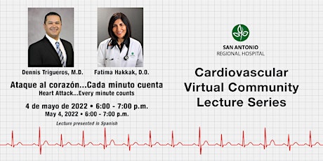 Imagem principal do evento 2022 Cardiovascular Virtual Community Lecture Series - Individual Tickets