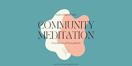 Free Community Meditation tickets