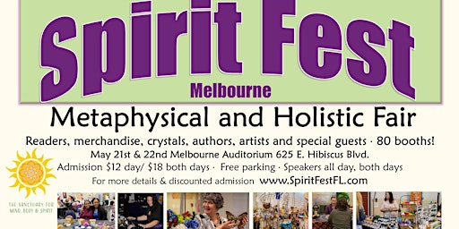Spirit Fest Metaphysical & Holistic Fair - Melbourne, FL