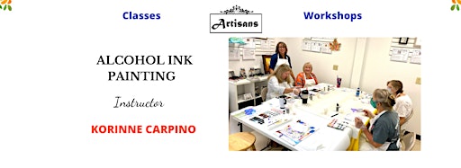 Collection image for Alcohol Ink Painting with Korinne Carpino