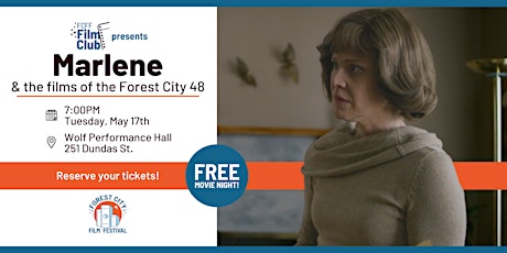 Marlene & the films of the Forest City 48 tickets