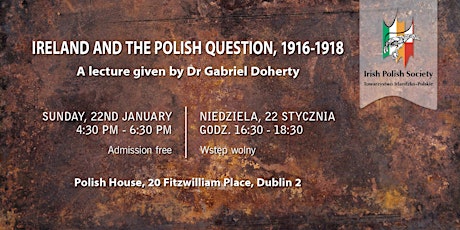 IRELAND AND THE POLISH QUESTION, 1916-1918 primary image