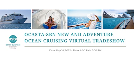 OCASTA-SBN New and Adventure Ocean Cruising Virtual Tradeshow tickets