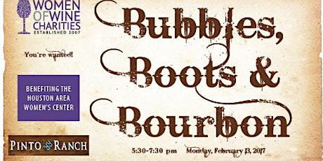 2017 Bubbles, Boots & Bourbon primary image