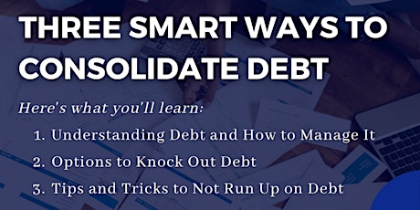 Three Smart Ways to Consolidate Debt primary image