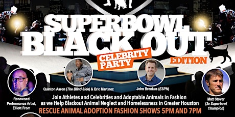 Super Bowl Week Players and Pets "Blackout" Celebrity Party