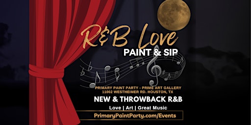 R&B Love Paint & Sip - Houston