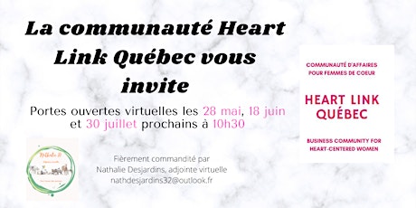 Imagen principal de Portes Ouvertes Virtuelles Heart Link Québec