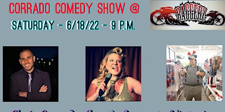 Corrado Comedy Show at Baggerz: 6/18/22 tickets
