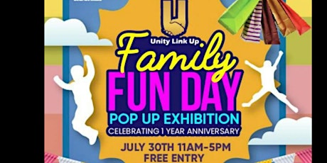 Family fun day 1 year anniversary hosted by Unity link up tickets