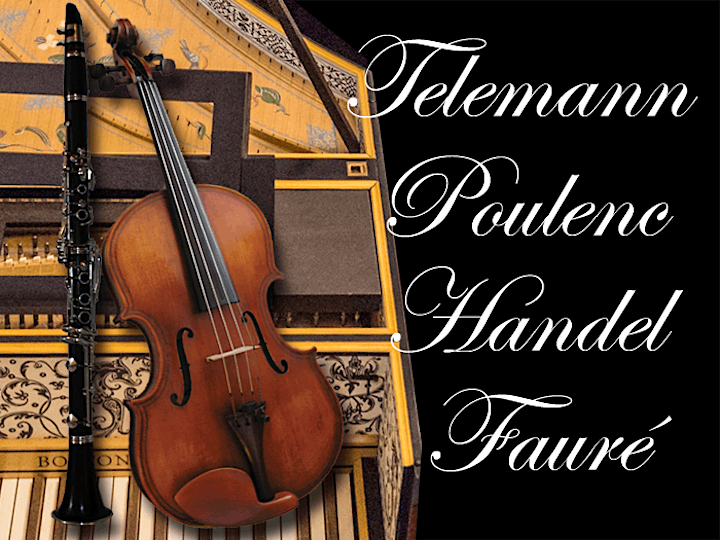 Faculty and Friends Concert - Free  - Faure, Poulenc, Handel, Telemann image