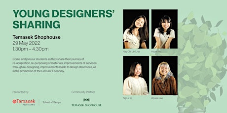 Sustainability Design Showcase Exhibition: Young Designers' Sharing tickets