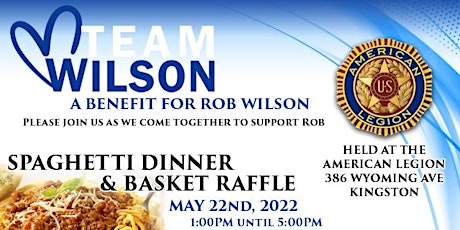 Spaghetti Dinner & Basket Raffle to benefit Rob Wi tickets