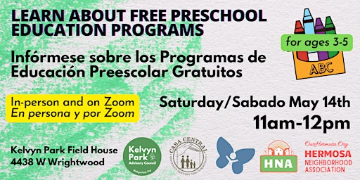Chicago: Free Preschool Education Programs Seminar (Ages 3-5) primary image